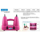 Built-in Two Air Pumps Dual-use Round Latex Balloons and Long Balloons Multi-Function Electric Balloon Pump