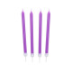 Birthday candles 10/10, lavender colour, 8.6 cm Birthday candles 10/10, lavender colour, 8.6 cm