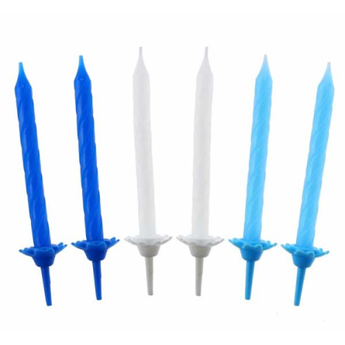 شموع عيد ميلاد مجموعة سماوي 24 شمعة