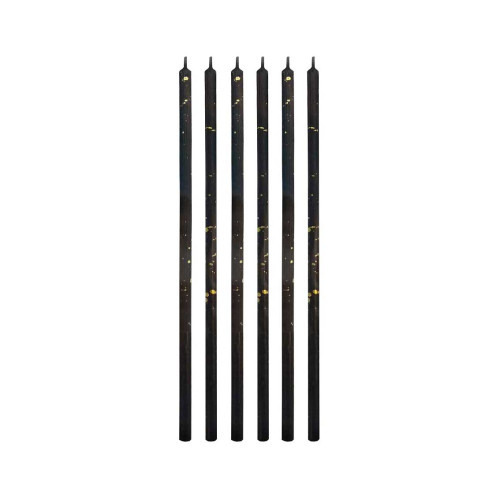 Birthday candles Millennium, size 16.5 cm, 6 pcs
