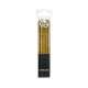 Birthday candles Platinum,gold, size 14.5 cm, 6 pcs