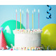 Candles, macaron mix, 14x0.31 cm, 8 pcs Candles, macaron mix, 14x0.31 cm, 8 pcs
