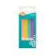Candles, macaron mix, 14x0.31 cm, 8 pcs Candles, macaron mix, 14x0.31 cm, 8 pcs