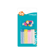 Birthday candles - 6 cm (24/24 pcs)