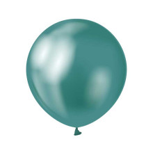 5 inch balloons chrome Green 50 pcs