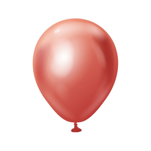 5 inch balloons chrome Red 50 pcs