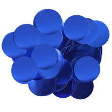 كونفيتي بالون ازرق 25mm x 14g