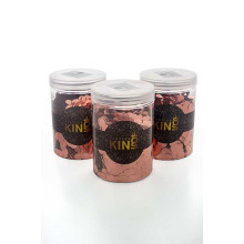 Foil confetti Rose gold jar 250g