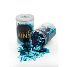 Foil confetti Light blue jar 250g