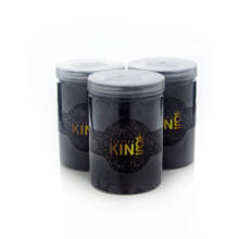 Foil confetti black jar 250g