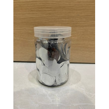 Metallic Foil Confetti 25mm x 250g Silver