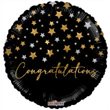 18 inch CONGRATULATIONS STARS Foil Balloons