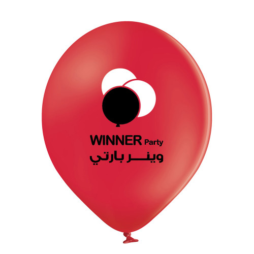 طباعة بالونات (وجه واحد لونين)