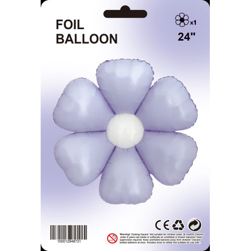 24 inch Lilac daisy balloons