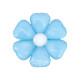 16 inch Blue daisy balloons 3/pack