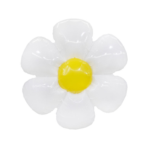 34 inch White daisy balloons 34 inch White daisy balloons