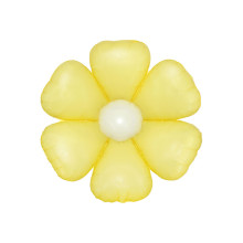 16 inch Yelloow daisy balloons 3/pack