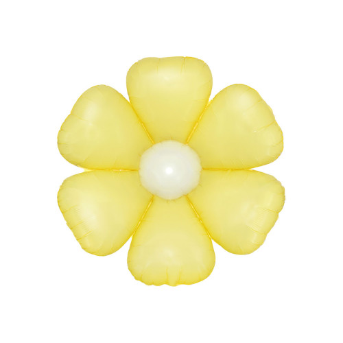 16 inch Yelloow daisy balloons 3/pack