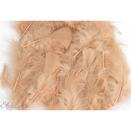 Eleganza Craft Marabout Feathers Mixed sizes 3-8inch 8g bag Natural Eleganza Craft Marabout Feathers Mixed sizes 3-8inch 8g bag Natural