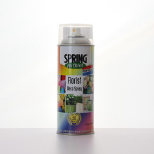 Florist Deco Spray Paint 400 ml - Brite Silver