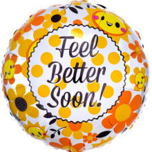 18 inch HX FEEL BETTER SOON Foil balloon