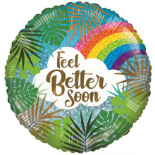 18 inch Feel Better Soon Leaves & Rainbow