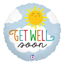 18 inch Get Well Soon Sun