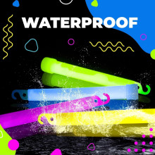 6 Inch Fluorescent Glow Stick (1 pcs) Yellow color