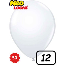 بالون ابيض ستاندرد 12 إنش (50 حبة) بالون ابيض ستاندرد 12 إنش (50 حبة)