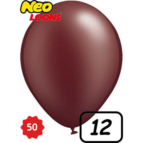 12 inch latex balloon Metallic BURGUNDY 50 count 12 inch latex balloon Metallic BURGUNDY 50 count