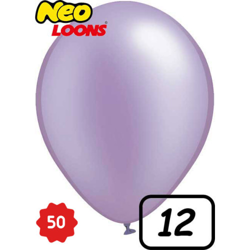 12 inch latex balloon PASTEL Matt Lavender 50 count 12 inch latex balloon PASTEL Matt Lavender 50 count