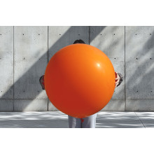 36 inch latex balloon Standard ORANGE 1 count