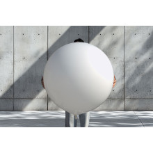 36 inch latex balloon White 1 count