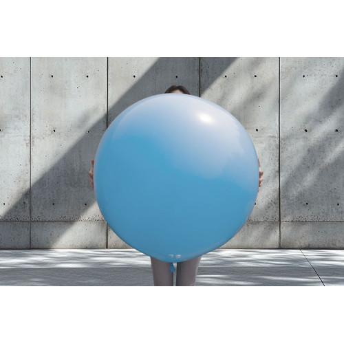 36 inch latex balloon Standard LIGHT BLUE 1 count