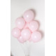 5 inch Latex Balloon PASTEL Matt Pink 100 count