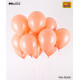5 inch Latex Balloon Pastel PEACH 100 count