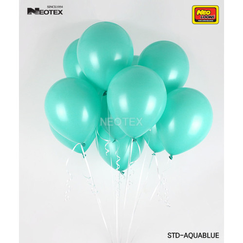 بالون تركوازي ستاندرد 5 إنش (100حبة)