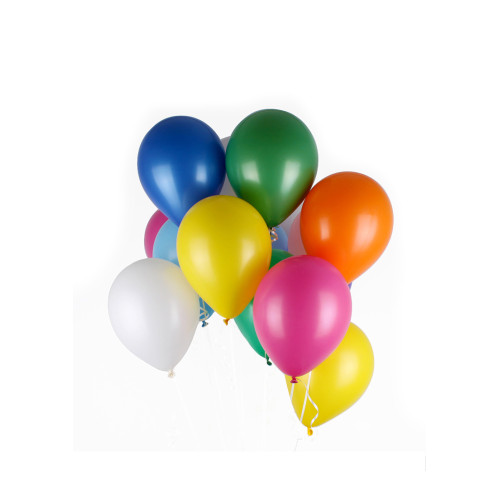 12 inch Latex Balloon Standard Assorted 50 count