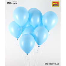 12 inch Latex Balloon Standard Light Blue 100 count