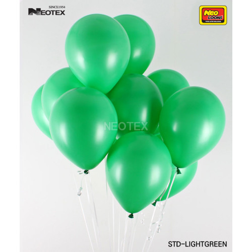 بالون اخضر فاتح ستاندرد 16 إنش (50 حبة)
