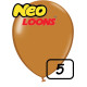 5 inch Latex Balloon Pastel Brown 100 count 5 inch Latex Balloon Pastel Brown 100 count