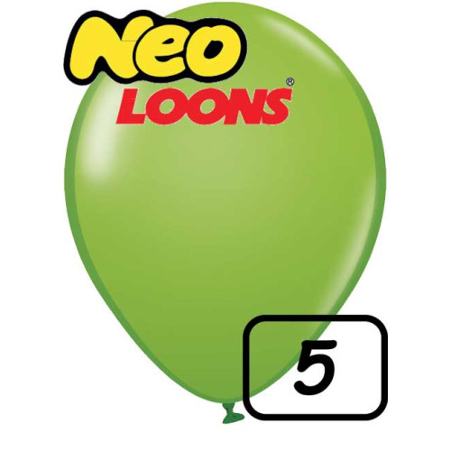 5 inch Latex Balloon Pastel LIME GREEN 100 count 5 inch Latex Balloon Pastel LIME GREEN 100 count
