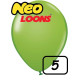 5 inch Latex Balloon Pastel LIME GREEN 100 count 5 inch Latex Balloon Pastel LIME GREEN 100 count