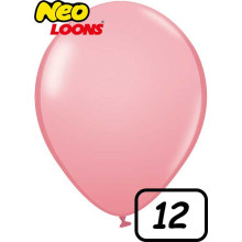 12 inch Latex Balloon Standard Pink 100 count