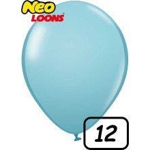 12 inch Latex Balloon Standard Light Blue 100 count