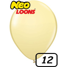 12 inch Latex Balloon Pastel Ivory 100 count