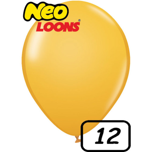 12 inch Latex Balloon Pastel LEMON 100 count