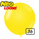 بالون اصفر ستاندرد 36 إنش (1 حبة)