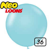 36 inch latex balloon Standard LIGHT BLUE 1 count