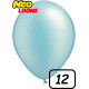 12 inch Latex Balloon PASTEL Matt Blue 100 count 12 inch Latex Balloon PASTEL Matt Blue 100 count